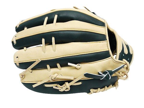 HI-GOLD Special Order 13 inch Outfielder Glove - Beige/Dark Green