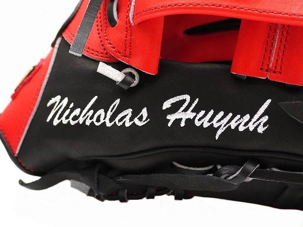 ZETT 12.75 inch Japan Steerhide Custom Glove for Mr. Huynh