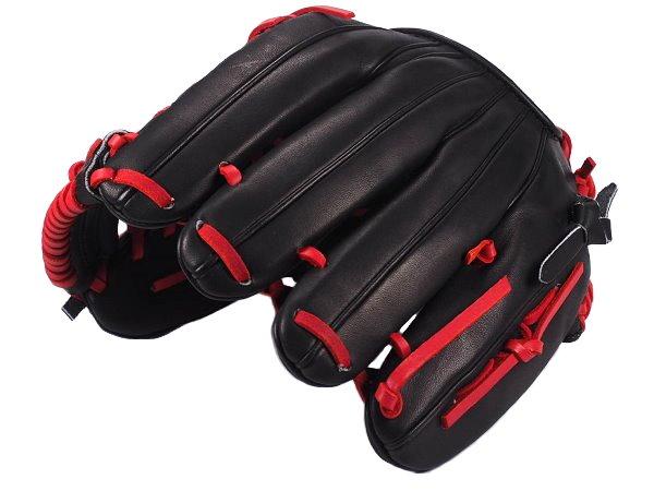 WOODZ 11.75 inch Selected US Steerhide Custom Glove for Mr. Milne