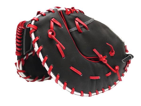 ZETT 13 inch US Kip Custom First Base Mitt for Mr. Harris