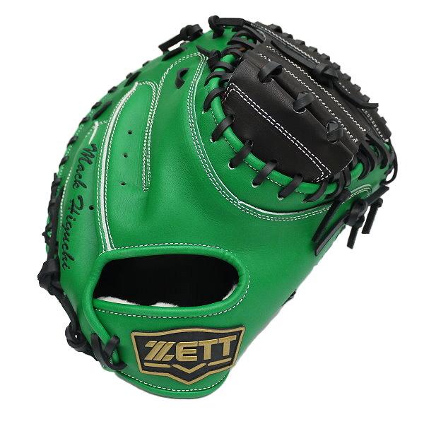 ZETT 33 inch US Kip Custom Catcher Mitt for Mr. Higuchi