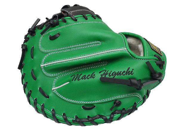 ZETT 33 inch US Kip Custom Catcher Mitt for Mr. Higuchi