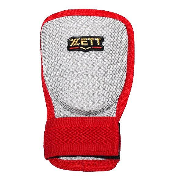 ZETT Japan Prostatus Premium Batter Hand Guard - Grey/Red
