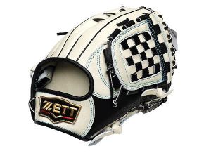 ZETT Prostatus Sosuke Genda Model 11.5 inch Infielder Glove - Grey ZETT Prostatus Sosuke Genda Model 11.5 inch Infielder Glove - Grey