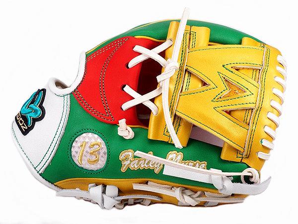 WOODZ 11 inch Selected US Steerhide Custom Glove for Mr. Nurse