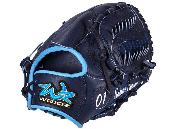 WOODZ 11.75 inch Selected US Steerhide Custom Glove for Mr. Contardo