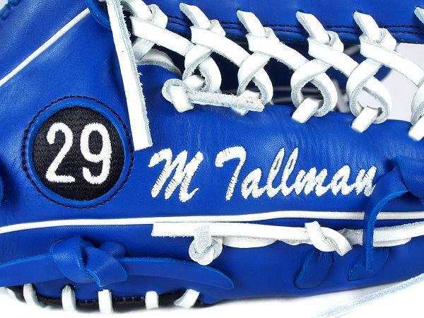 WOODZ 13 inch Selected US Steerhide Custom Glove for Mr. Tallman