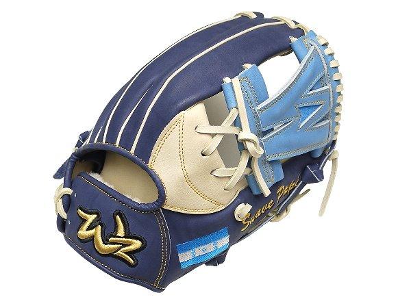 WOODZ 11.75 inch Selected US Steerhide Custom Glove for Mr. Gonzalez