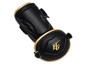 HI-GOLD Premium Batter Elbow Guard - Black/Gold
