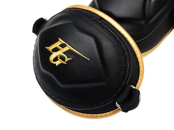 HI-GOLD Premium Batter Elbow Guard - Black/Gold