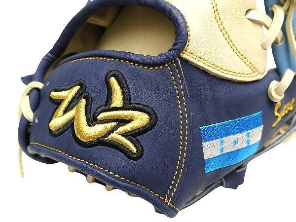 WOODZ 11.75 inch Selected US Steerhide Custom Glove for Mr. Gonzalez